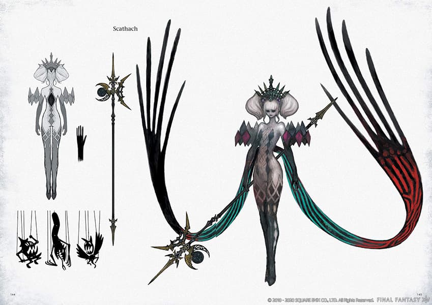 FF XIV: Heavensward The Art of Ishgard The Scars of War Artbook