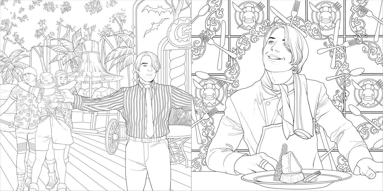 One Piece: The Official Live Action Coloring Book