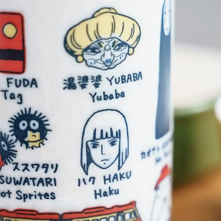 Spirited Away Japanese Tea Cup M - Characters