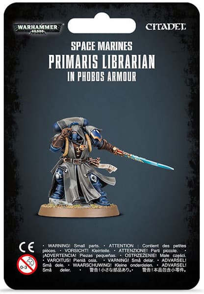 Primaris Librarian in Phobos Armour