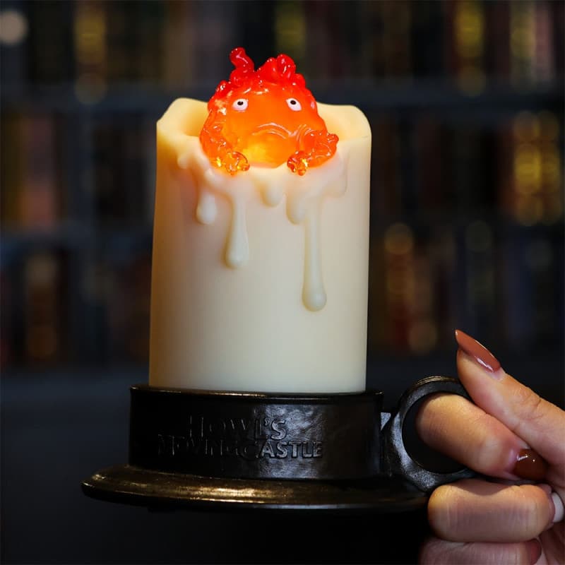 Calcifer & Candle Illuminated Statue