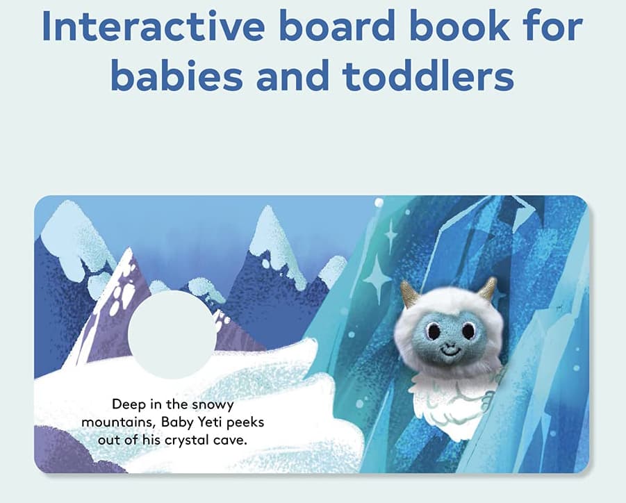 Baby Yeti: Finger Puppet Book