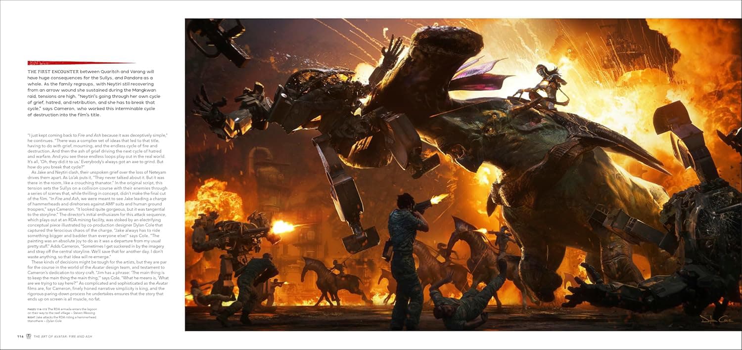 The Art of Avatar: Fire and Ash