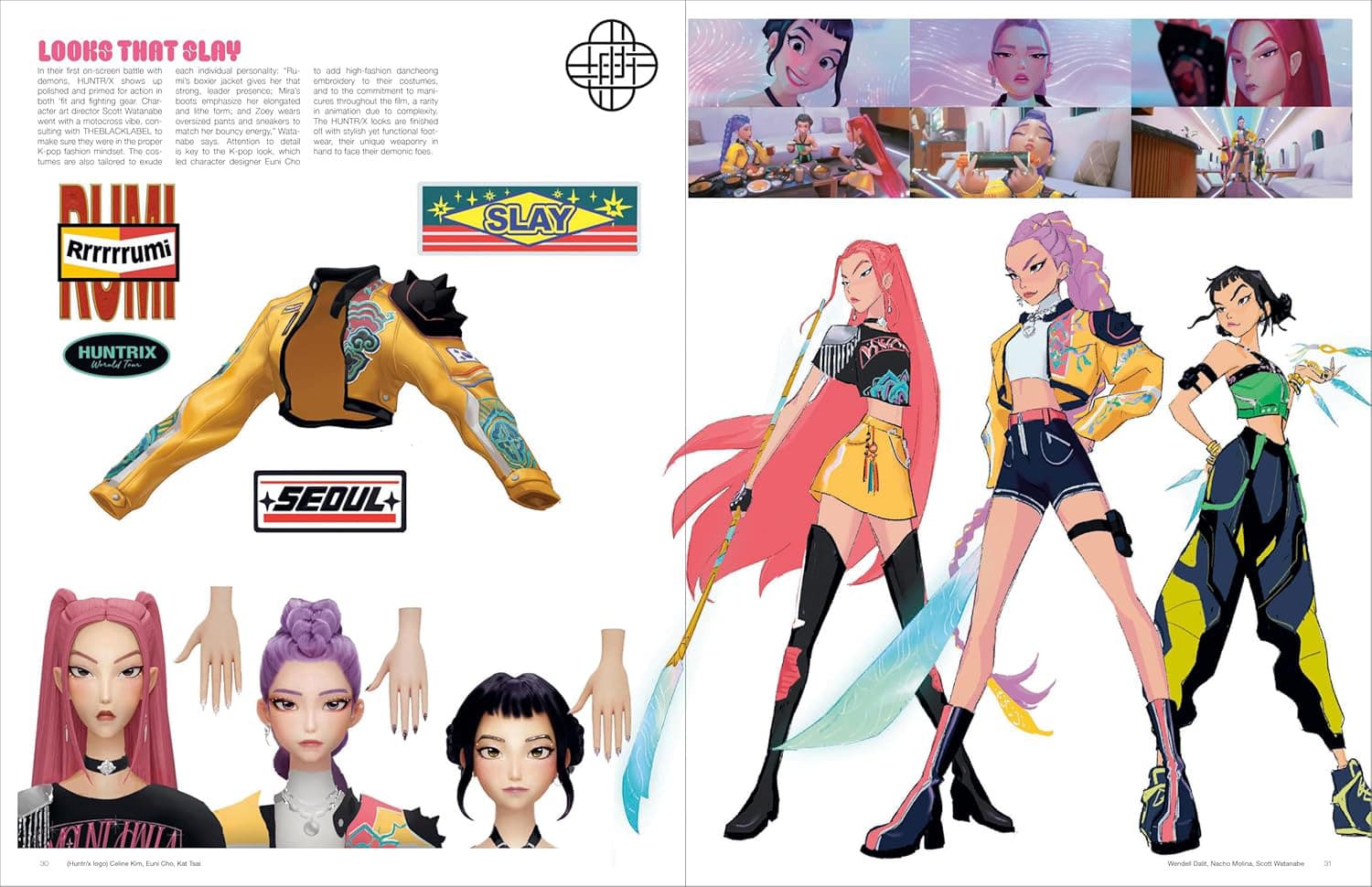 The Art of K-Pop Demon Hunters