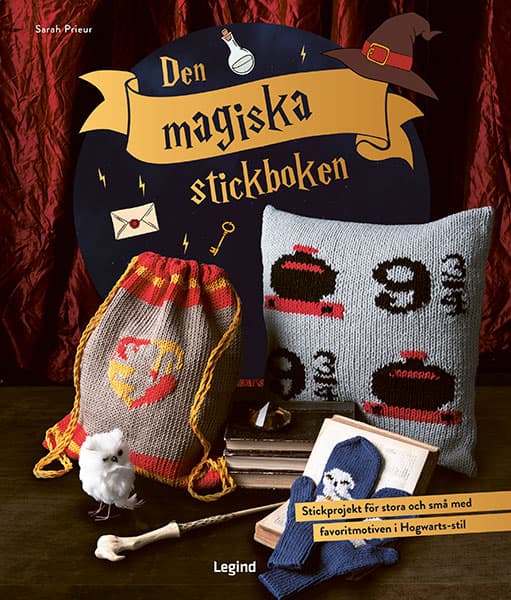 Den magiska stickboken för alla Harry Potter-fans