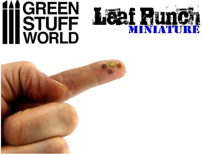 Miniature Leaf Punch GREY