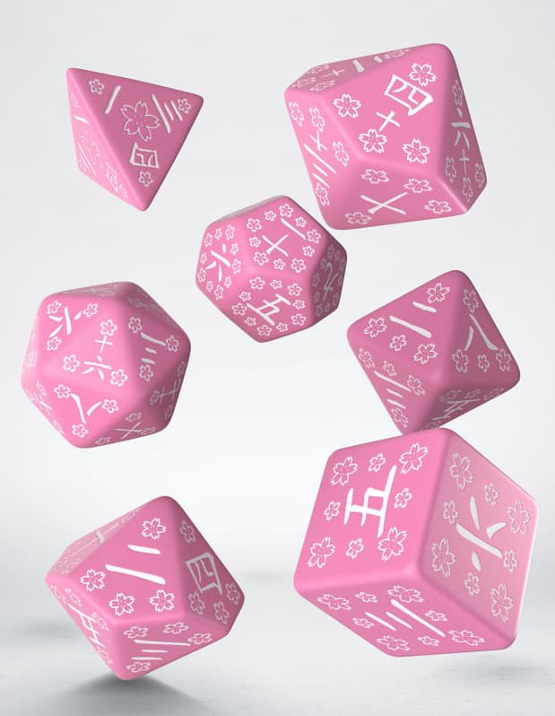 Japanese Dice Set: Sweet Spring Memory