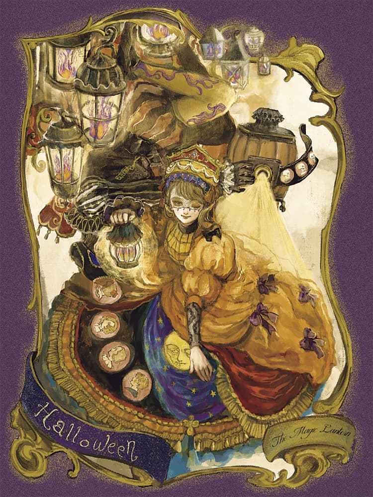 Peculiar Antique Dreamworld Illustration Card Book