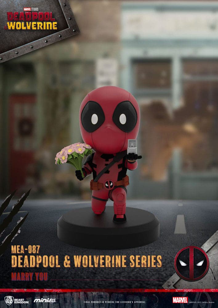 Deadpool & Wolverine Series Mini Egg Attack Figures 8 cm