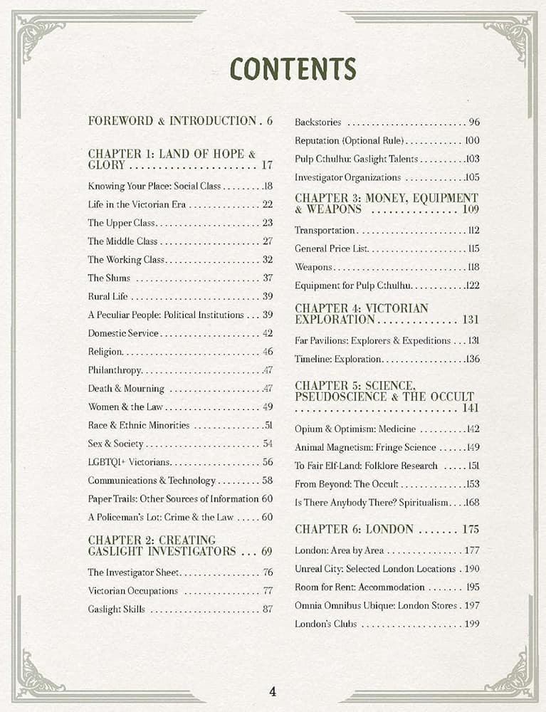 Cthulhu by Gaslight Investigator's Guide