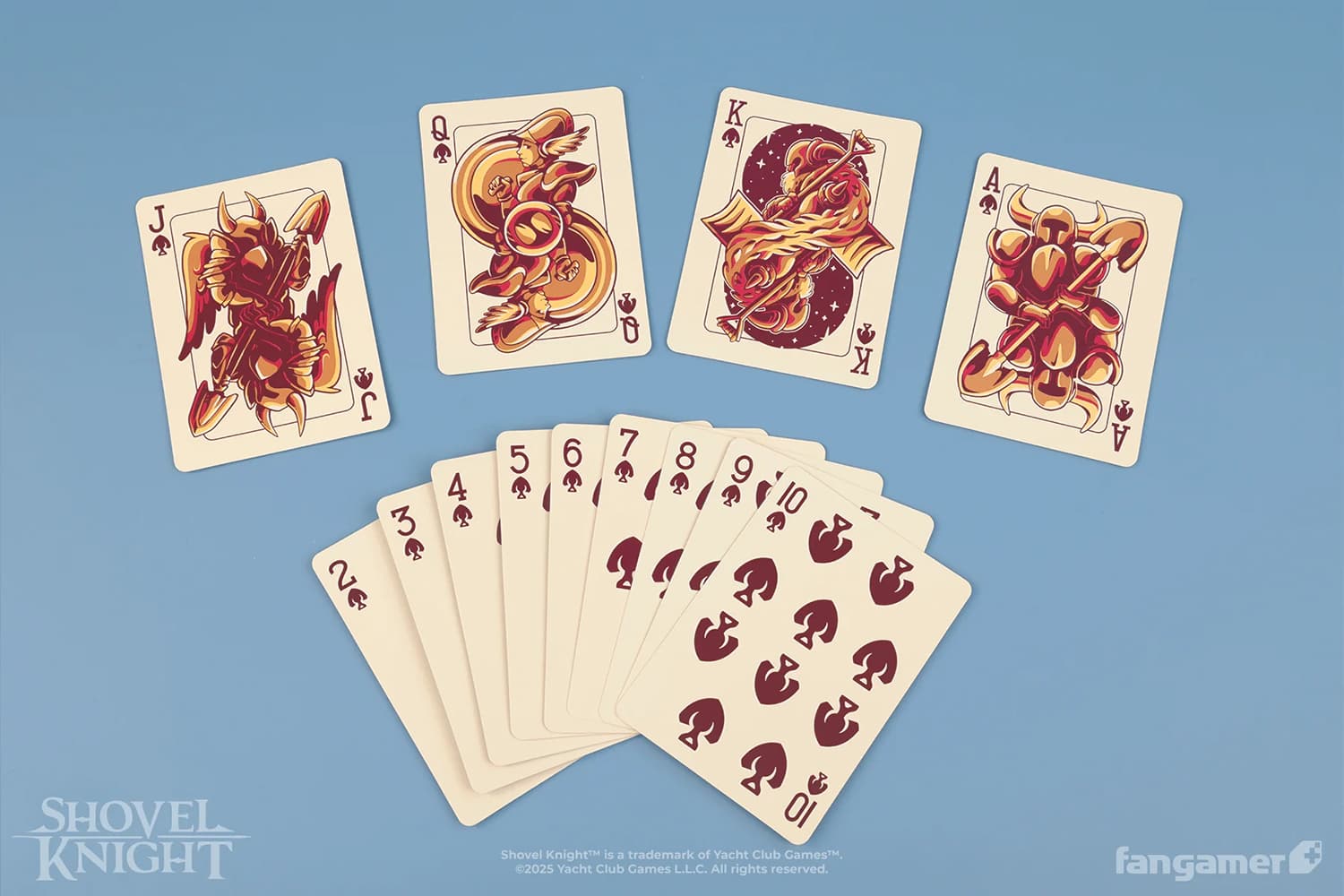 Shovel Knight Playing Cards - Gold Edition