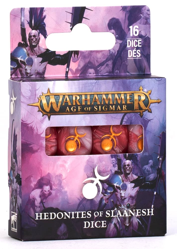 Hedonites of Slaanesh Dice