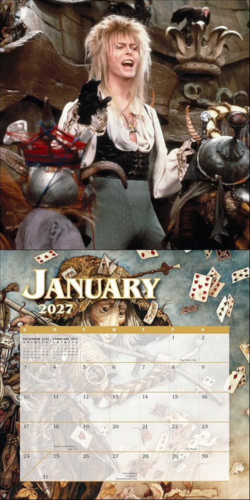 Jim Henson's Labyrinth 2027 Wall Calendar
