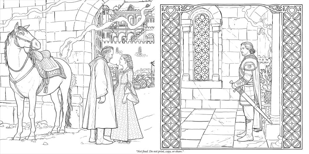 House of the Dragon: The Official Coloring Book