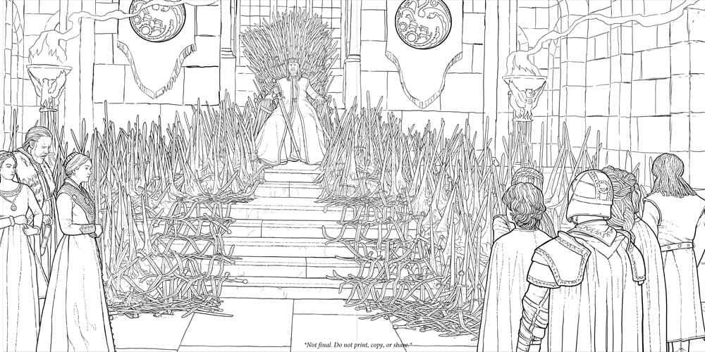 House of the Dragon: The Official Coloring Book