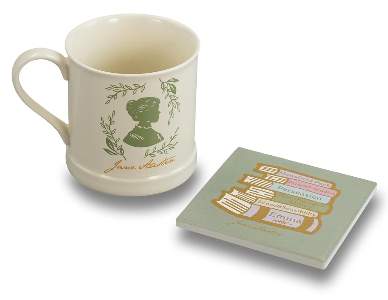 Ceramic Coaster - Austen Books