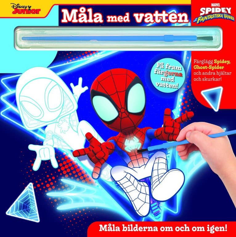 Måla med vatten - Spidey
