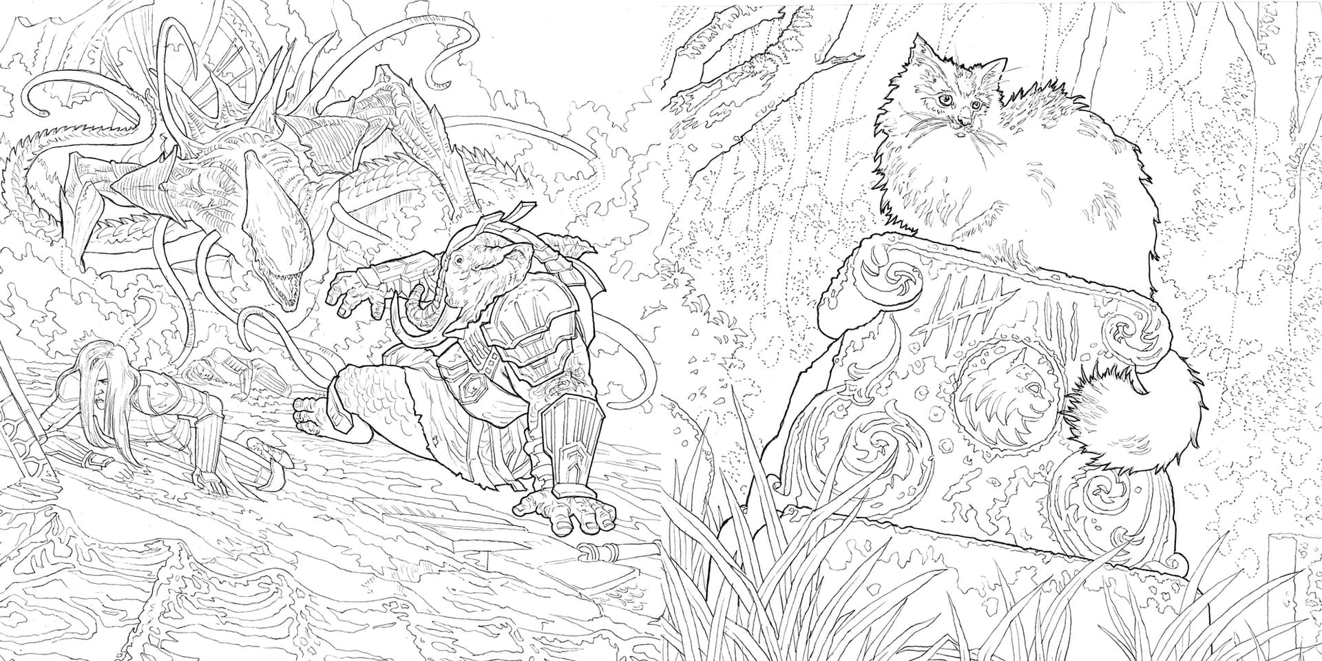The Official Magic: The Gathering Coloring Book