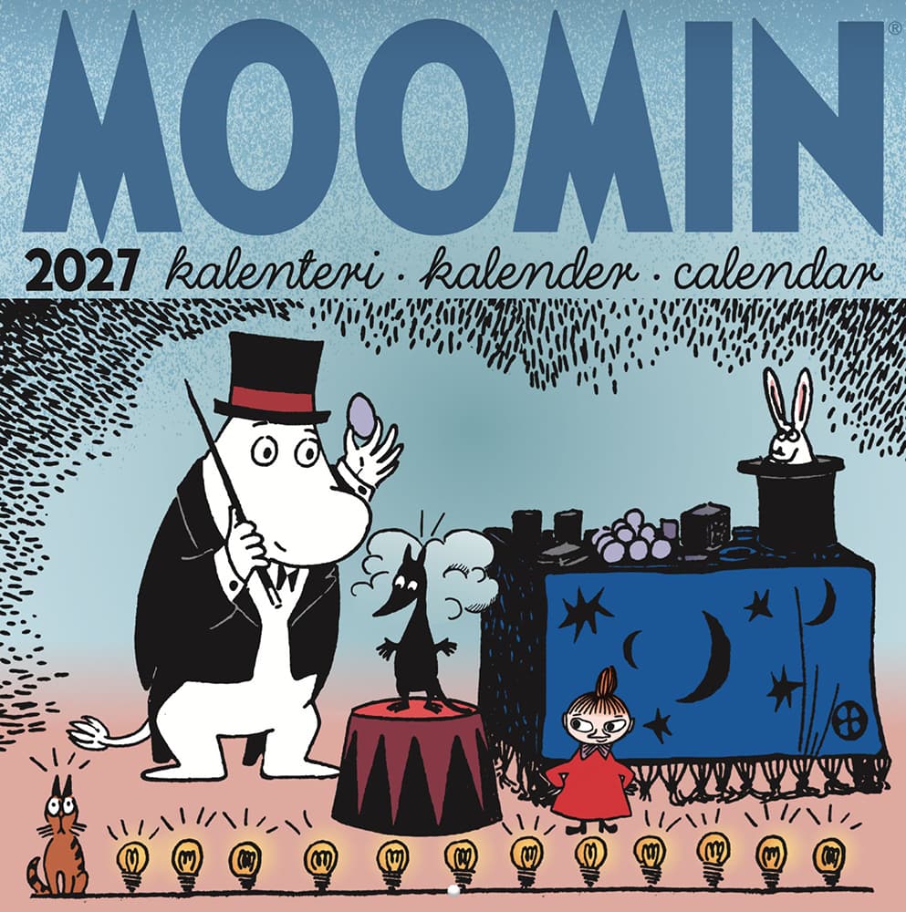 Moomin Wall Calendar 2027 (20x20cm)