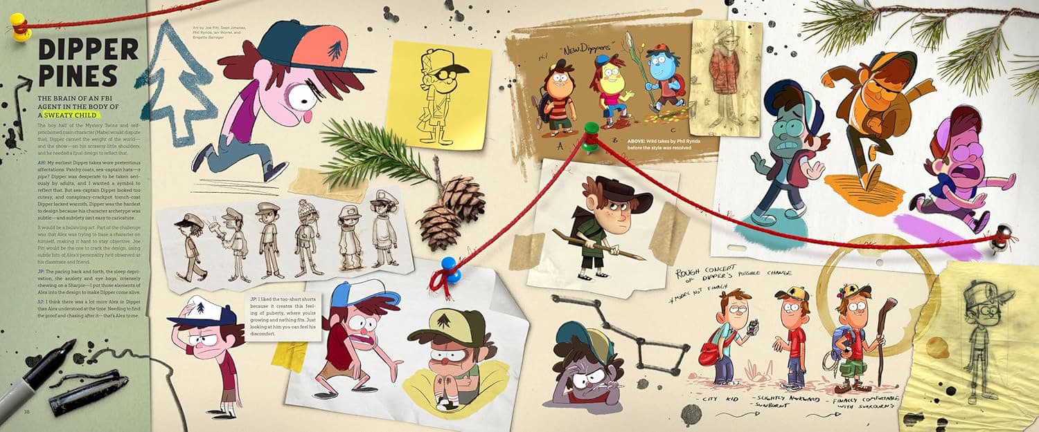 The Art of Gravity Falls