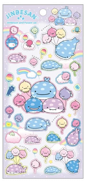 Stickers: Jinbesan & Balloon Fish Set B
