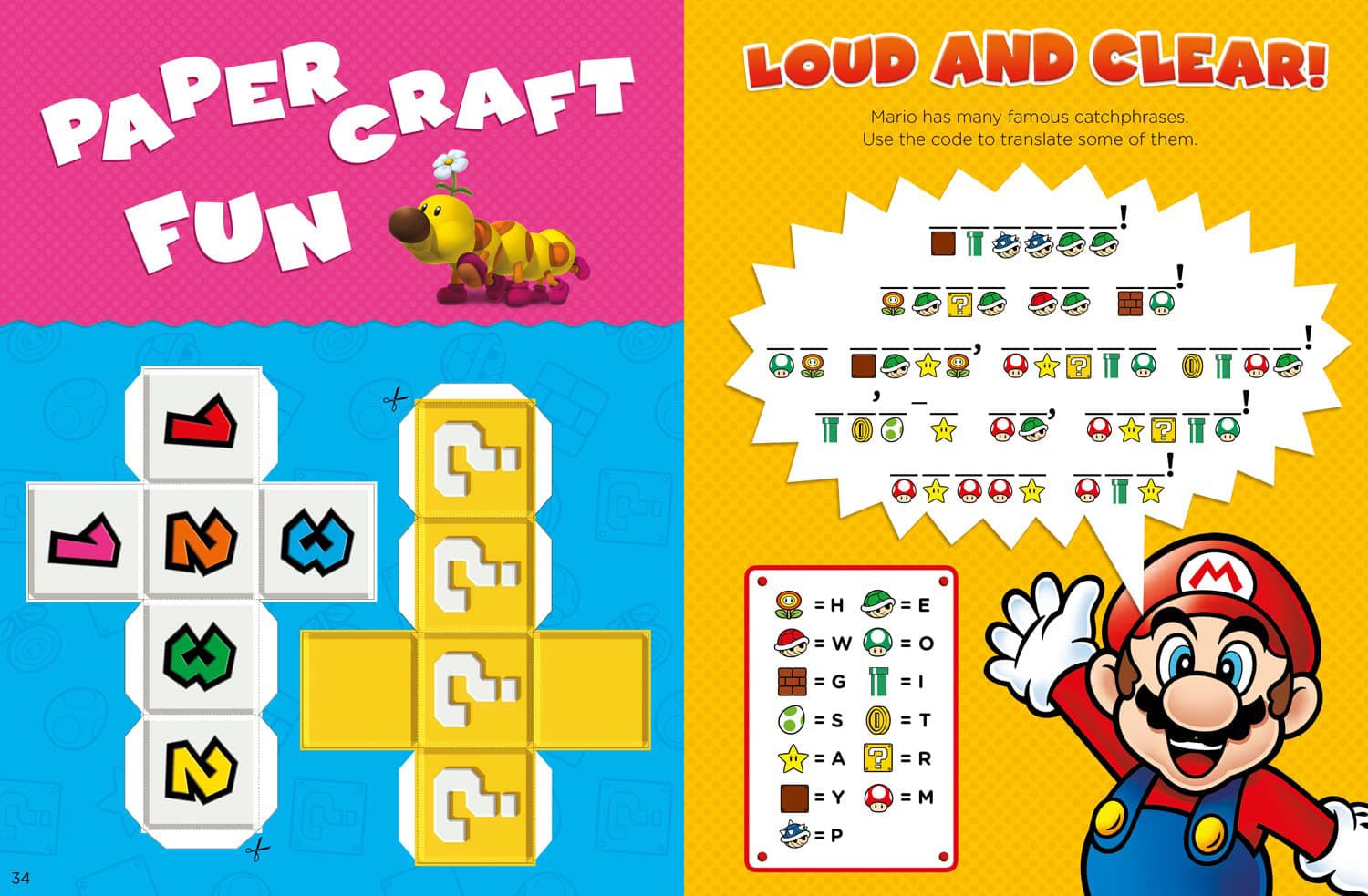 Official Super Mario: Mario Time! An Official Mario Activity Book