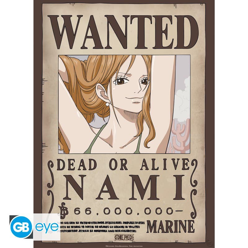 Wanted - Nami & Robin Set 2 Chibi Posters