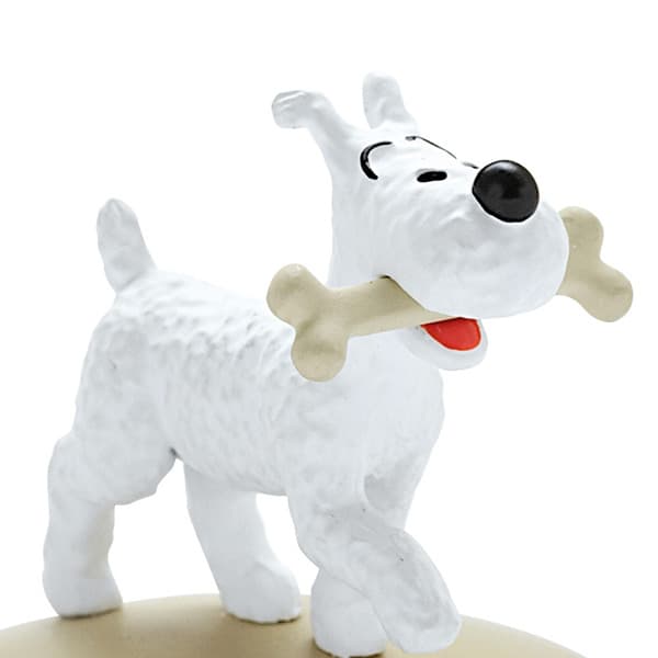 Figur 12 cm resin Milou med ben
