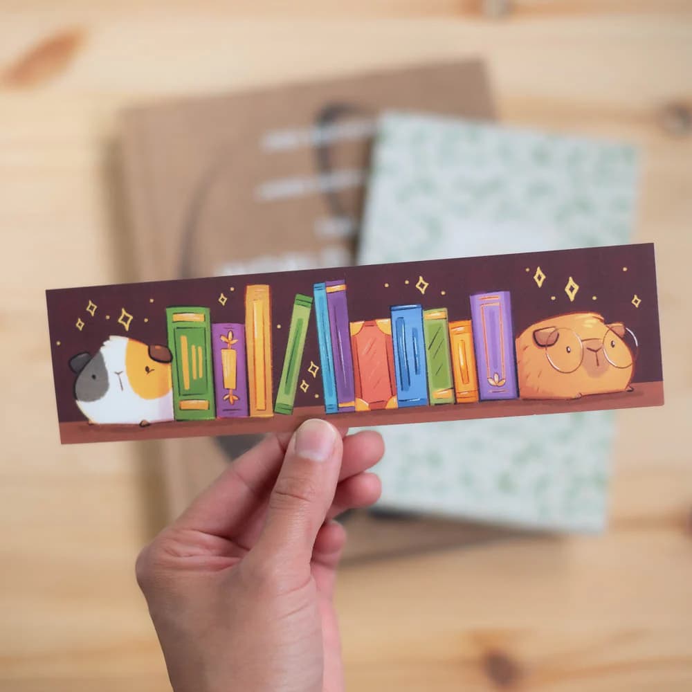 Bookmark - Guinea Pig Library