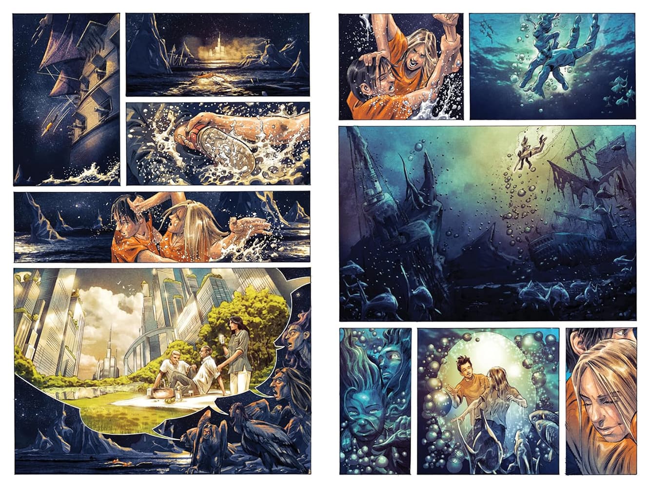 The Sea of Monsters Graphic Novel