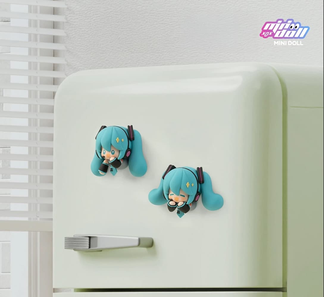 Hatsune Miku Fingertip Figurine Magnetic
