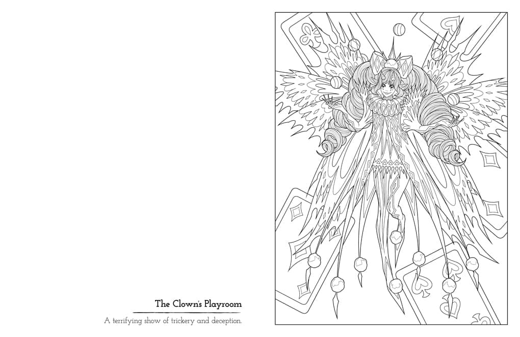 Dark Fairies - A Cursed Colouring Experience