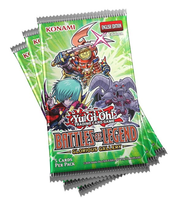 Yu-Gi-Oh! TCG: Battle of Legends - Glorious Gallery Booster Pack