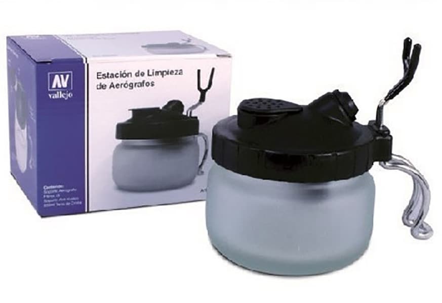 Airbrush Cleaning Pot