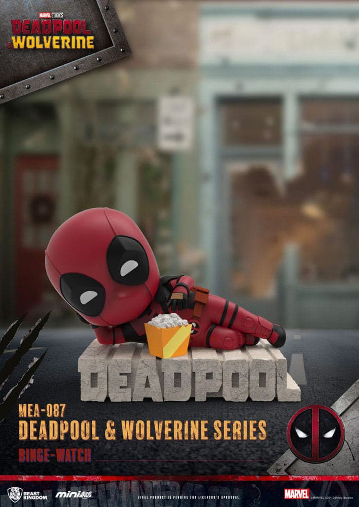 Deadpool & Wolverine Series Mini Egg Attack Figures 8 cm