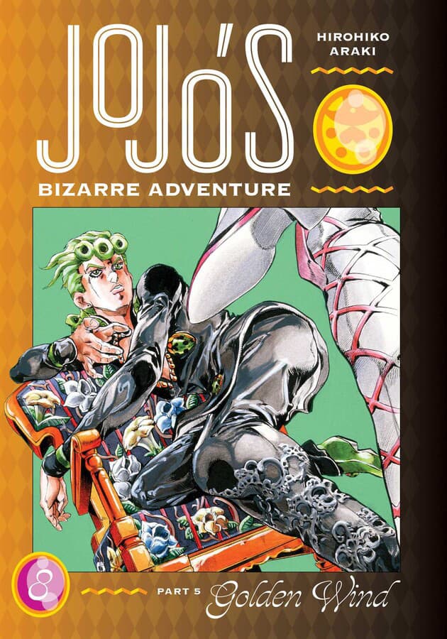Jojo's Bizarre Adventure Part 5 Golden Wind Vol 8