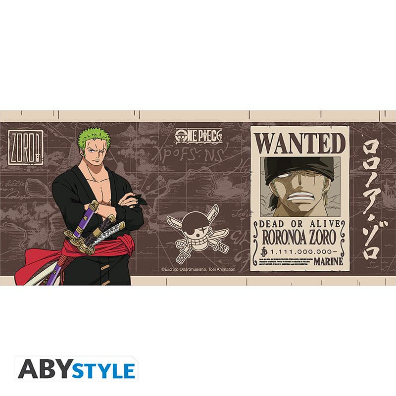 Zoro Wanted Mug 460 ml