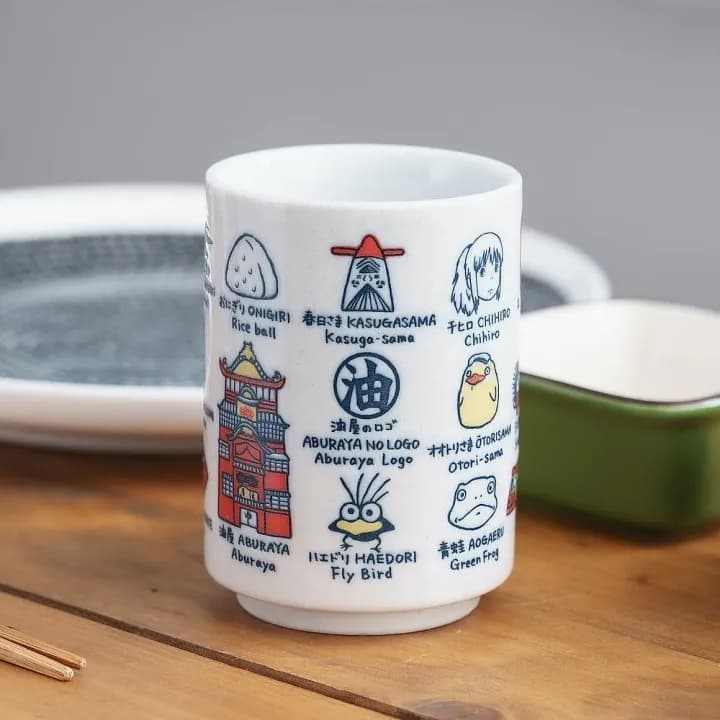 Spirited Away Japanese Tea Cup M - Characters