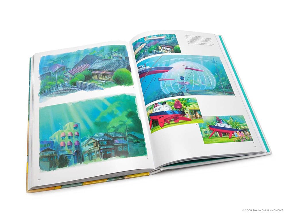 Art of Ponyo on the Cliff by the Sea