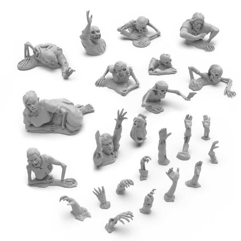 Resin Rising Zombies