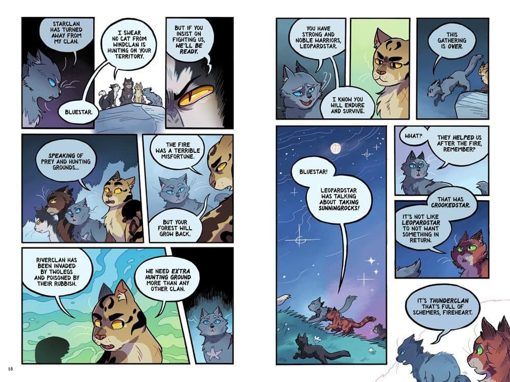 Warriors Graphic Novel 3 The Prophecies Begin II