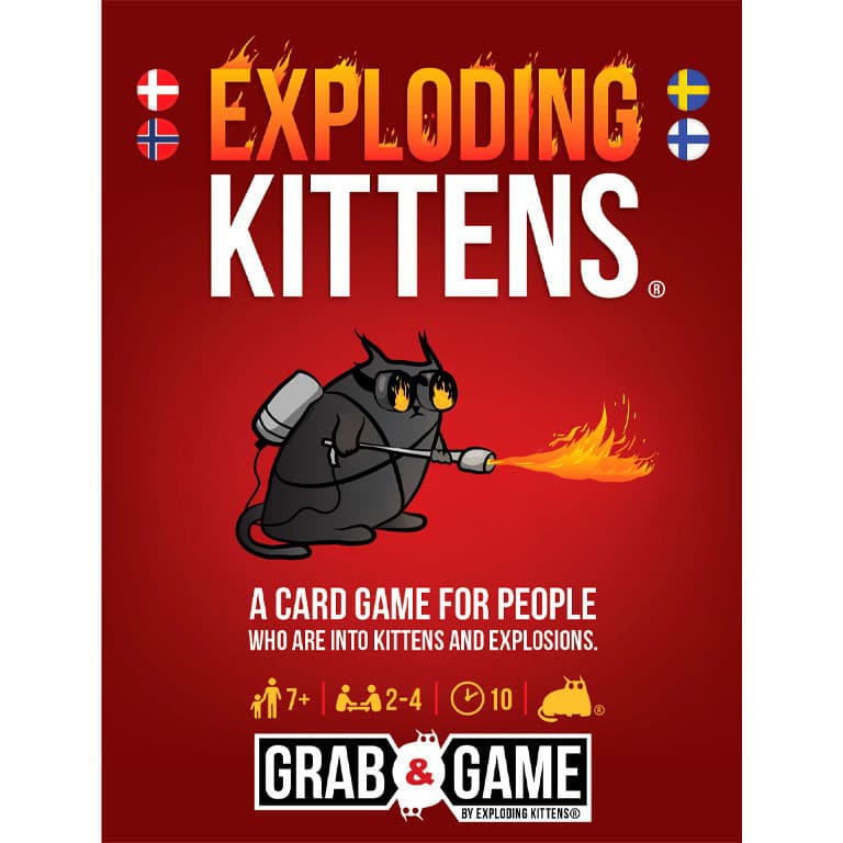 Exploding Kittens Grab & Game Edition