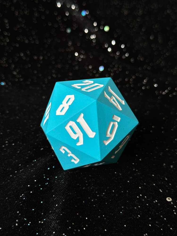 Giant Silicone d20