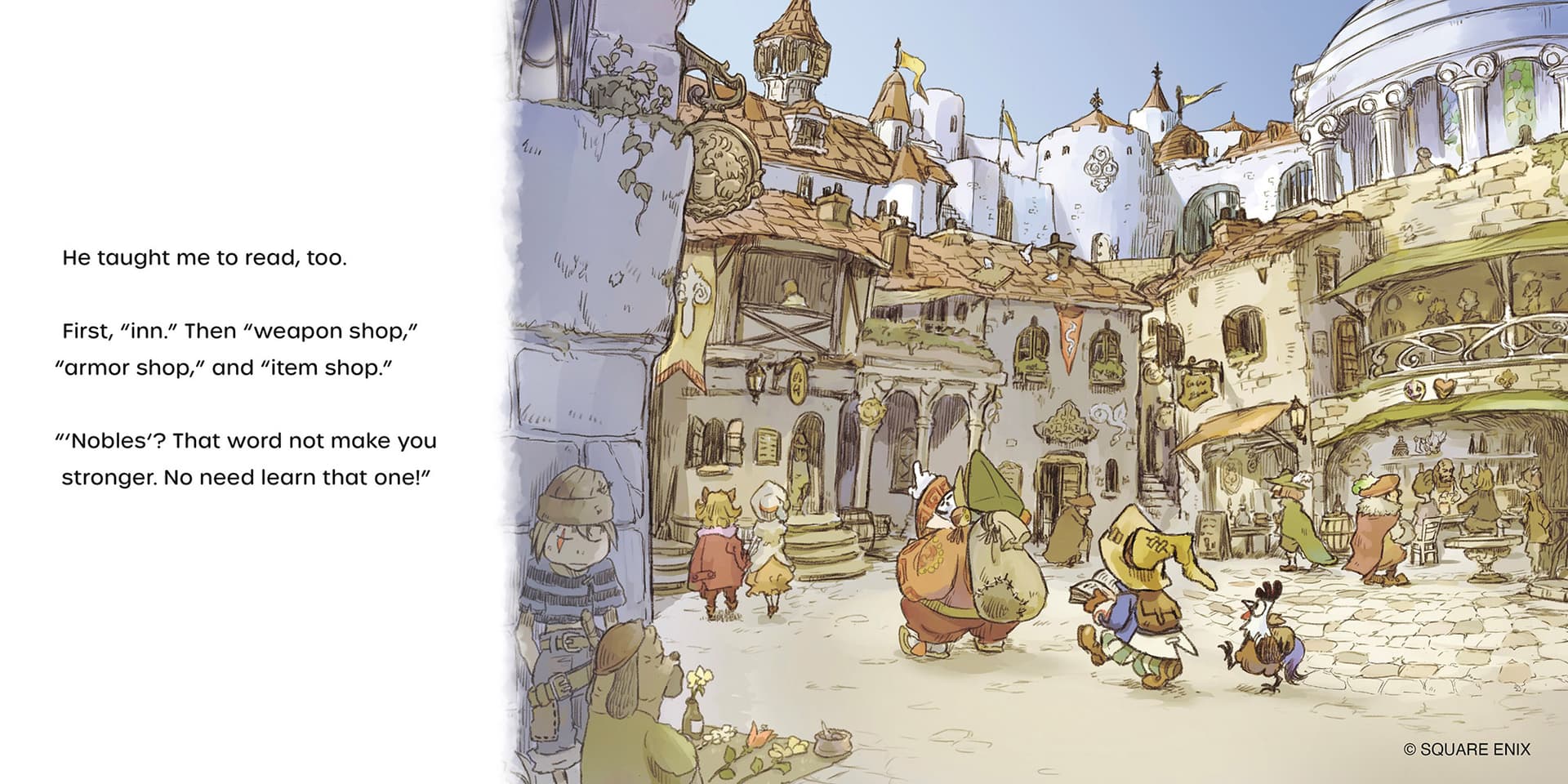 Final Fantasy IX Picture Book: Vivi and Grandpa's Memories for the Sky