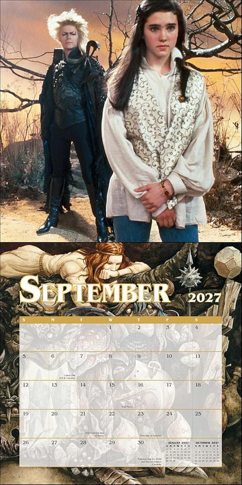 Jim Henson's Labyrinth 2027 Wall Calendar