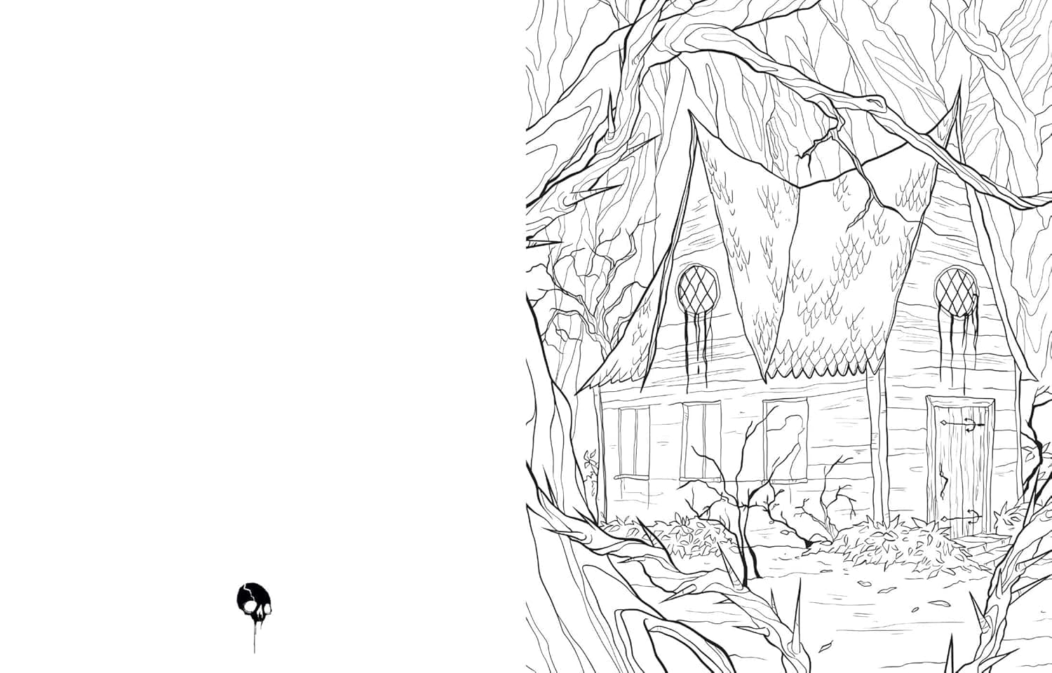 The Art of Horror Coloring Book
