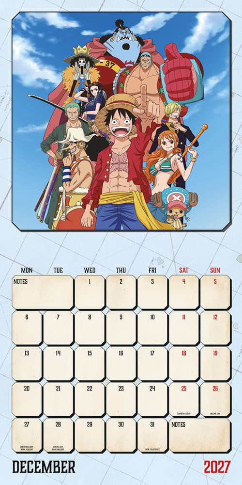 One Piece 2027 Official Wall Calendar