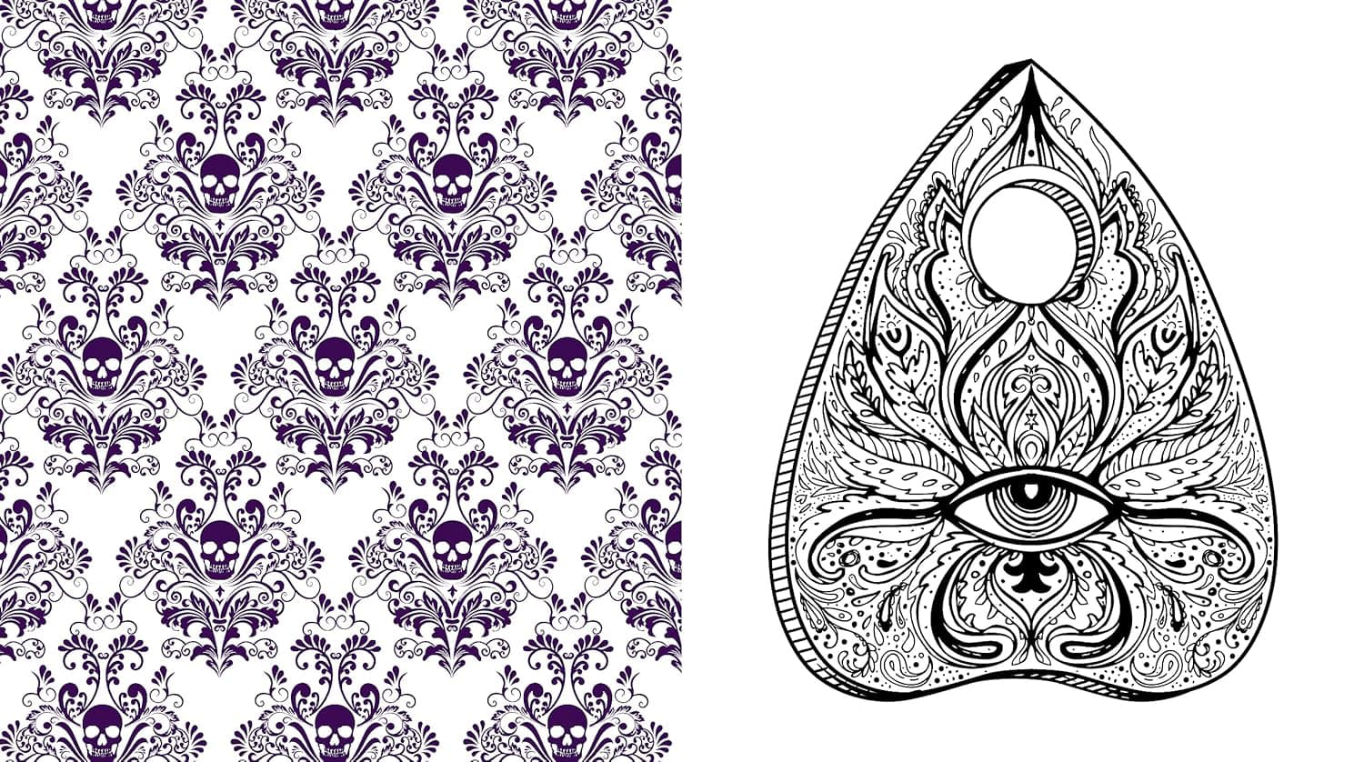 Gothic Coloring: Color Your Dark Side