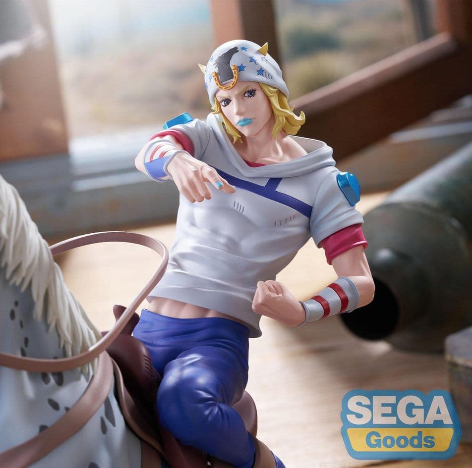 Johnny Joestar & Horse Steel Ball Run PVC Figure 18 cm