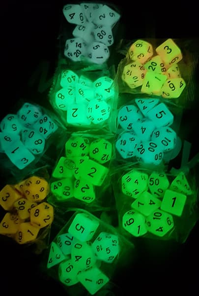 Fluorescent Blue - Numbers: Black